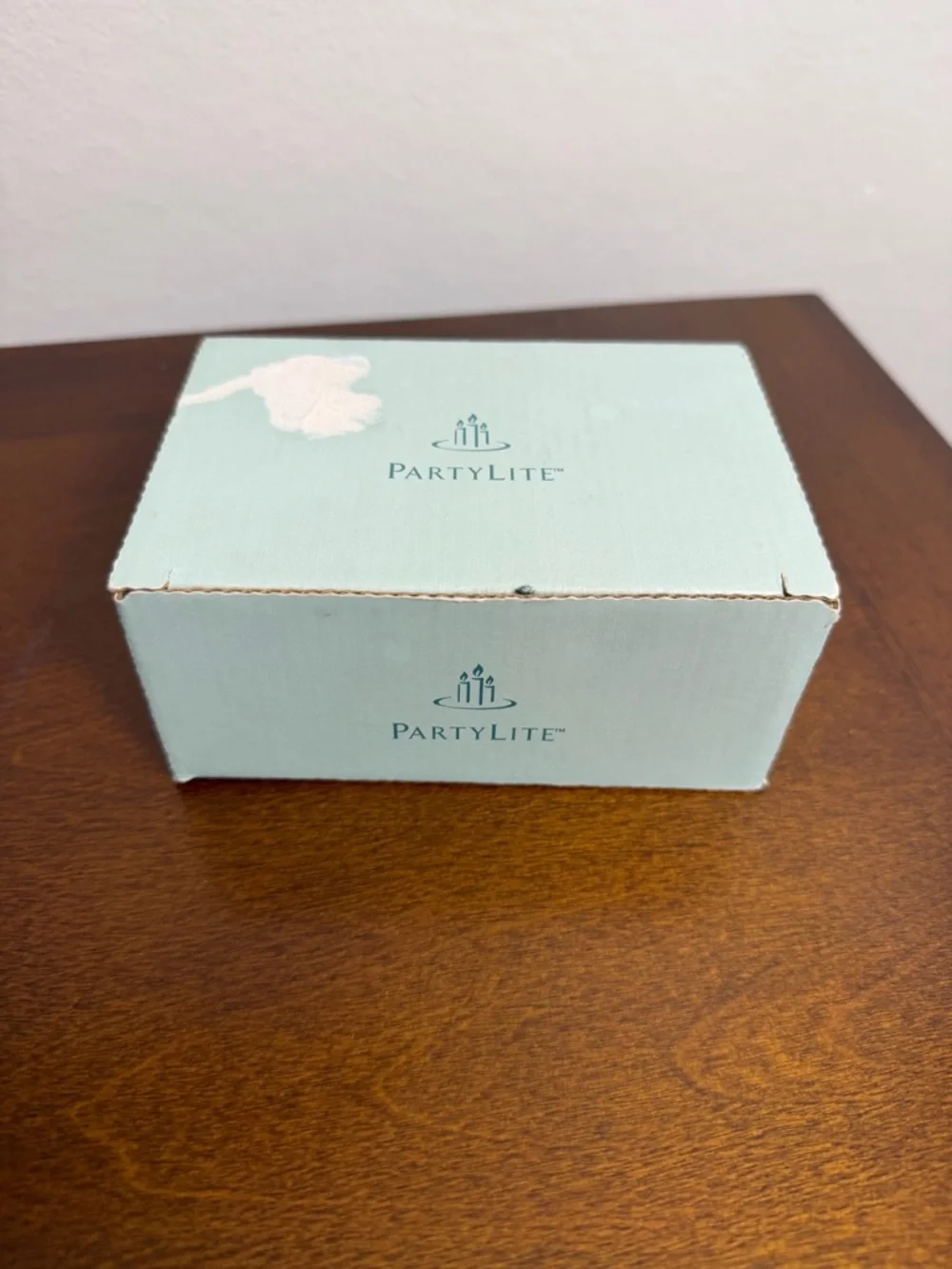 Partylite Scent Plus Square Votives Vanilla Ivory Candles Set of 2 New